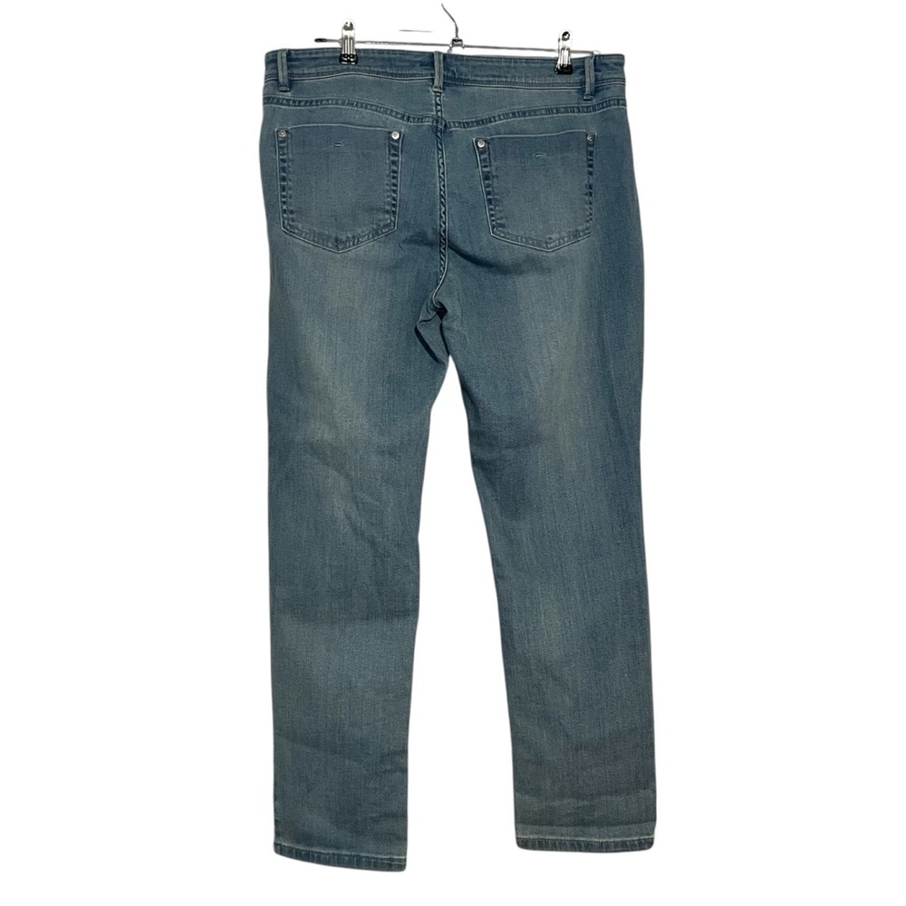 J. Jill Women's Blue Ankle & Cropped Jeans - Picture 3 of 9